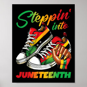 Poster Black Power Junet1865 Melanin Pride Africaine