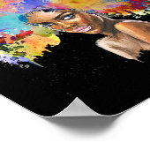 Poster Black Queen Afro Melanin Art Africain Américain (Coin)