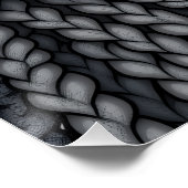 Poster Black Queen Melanin Afrocentric Sista Dreads Locs (Coin)