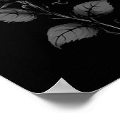 Poster Black Rose Graphic Premium Tri-blend  (Coin)
