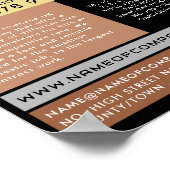 Poster Black Rubbish Skip, Skip/Dumster Company (Coin)