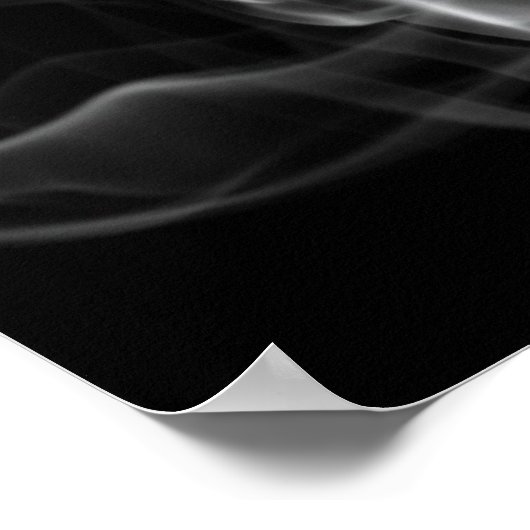 Poster Black Smoke Vape Premium (Coin)