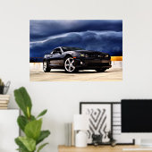 Poster Black SS Camaro (Bureau à domicile)