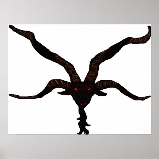 Poster Black Star-volcanique (Devant)