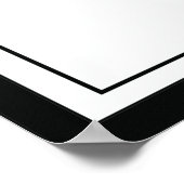 Poster Black, Taupe et Blue Abstrait Shapes (Coin)