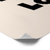 Poster Black Text Meilleurs T-shirts et cadeaux Lolo (Coin)