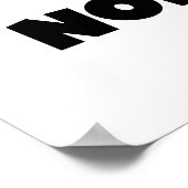 Poster Black Text Meilleurs T-shirts et cadeaux Nonna (Coin)