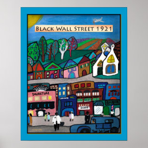 Poster Black Wall Street