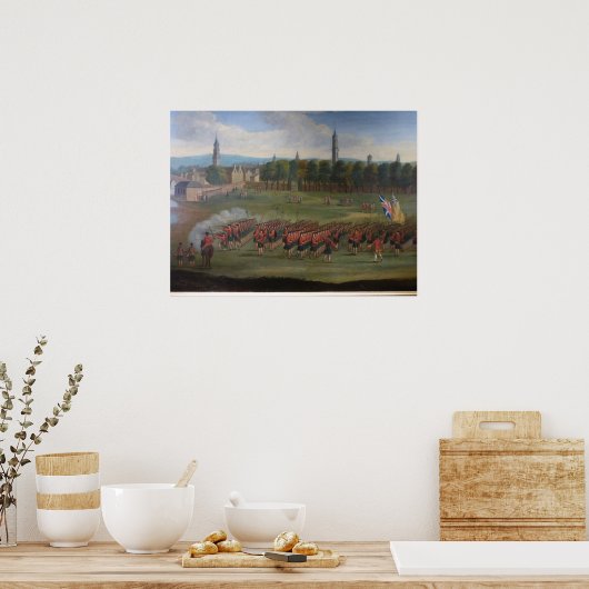 Poster Black Watch à Glasgow Green (Cuisine)