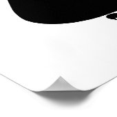 Poster Black Whimsy Kitty 4 (Coin)