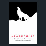 Poster Black White Inspiration Leadership Wolf Pop Art<br><div class="desc">Wolves Digital Artwork - Wolf Silhouette Ordinateur Animal Art - College Wild Animaux Ordinateur Images</div>