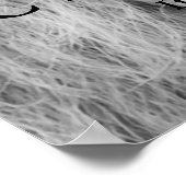 Poster Black White Lion Eyes Challenge Inspiration (Coin)