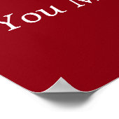 Poster Black White Red Motivation Basketball Sport (Coin)