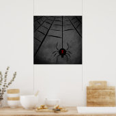 Poster Black Widow Web (Cuisine)