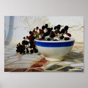 Poster Blackberry Bowl sur Mosaic