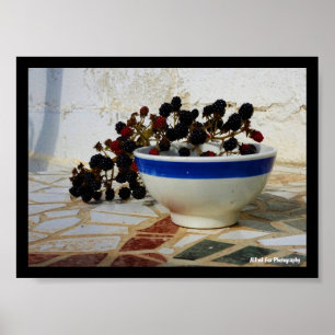 Poster Blackberry Bowl sur Mosaic