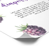 Poster Blackberry - Late night couches jeu (Coin)