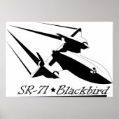 Poster Blackbird SR-71 (Devant)