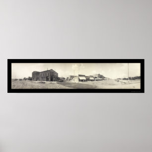 Poster Blackfoot, photo 1909 d'identification