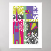 Poster Blackheath, montage de conception graphique SE3 (Devant)