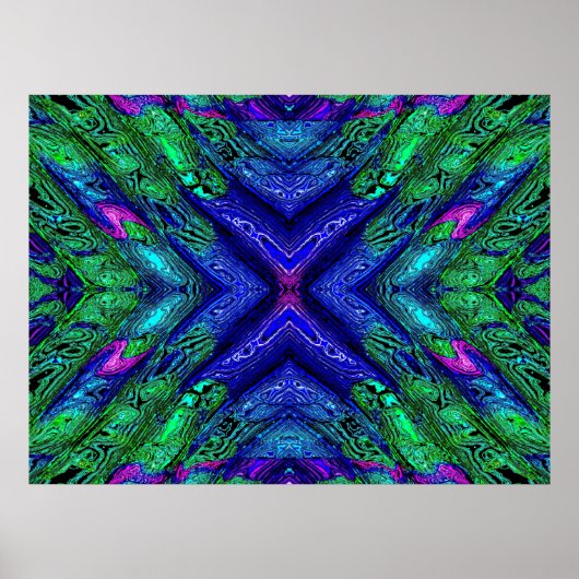 Poster Blacklight des années 70 (Devant)