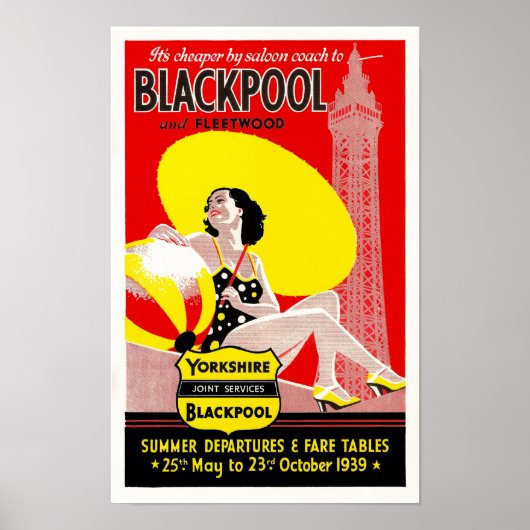 Poster Blackpool (Devant)