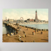Poster Blackpool III, Lancashire, Angleterre (Devant)