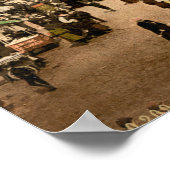 Poster Blackpool Tower III, Lancashire, Angleterre (Coin)