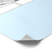 Poster Blackpool Tower, ligne d'origine (Coin)