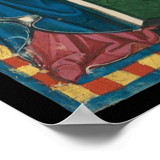 Poster Blacksmith Forge Casque Art Médiéval (Coin)