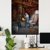Poster Blacksmith - L'importance du forgeron (Bureau à domicile)