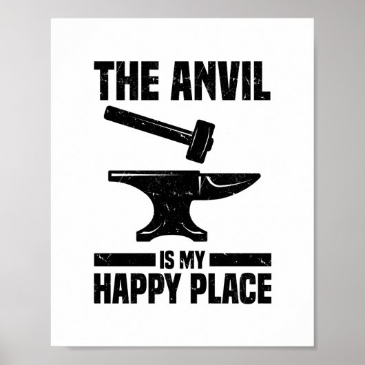 Poster Blacksmith Metalsmith (Devant)