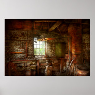 Poster Blacksmith - Respirer la vie en métal