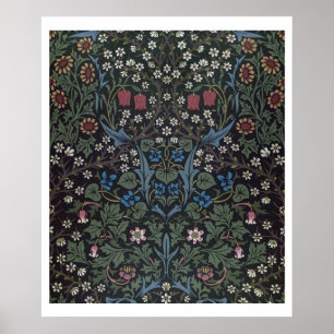 Poster 'Blackthorn' wallpaper design, 1892