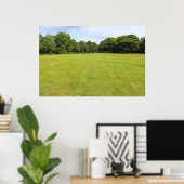Poster Blackweir Fields, Bute Park, Cardiff (Bureau à domicile)