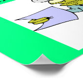 Poster blague d'alien médecin (Coin)