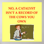 Poster blague de chimie (Devant)