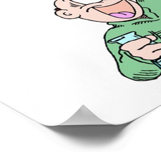 Poster blague de chimie (Coin)