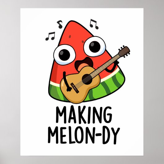 Poster Blague de melon drôle à fondre (Devant)
