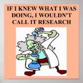 Poster blague de recherche (Devant)