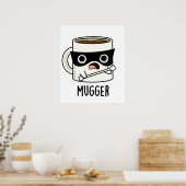 Poster Blagueuse de mugger Blagues de tasse (Cuisine)
