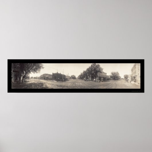 Poster Blair, NE Photo 1908 (Devant)