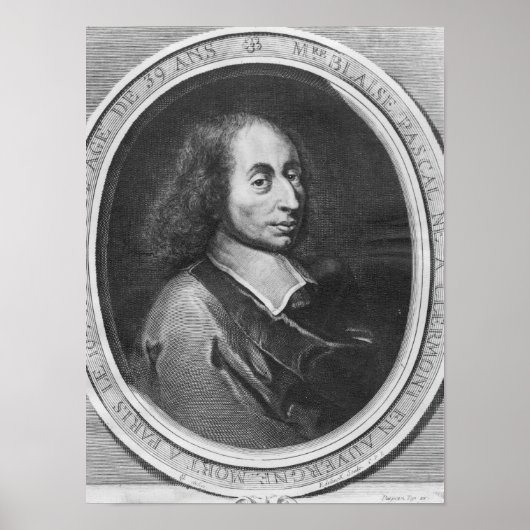 Poster Blaise Pascal (Devant)
