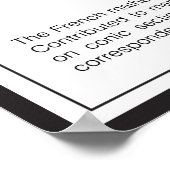 Poster Blaise Pascal (Coin)