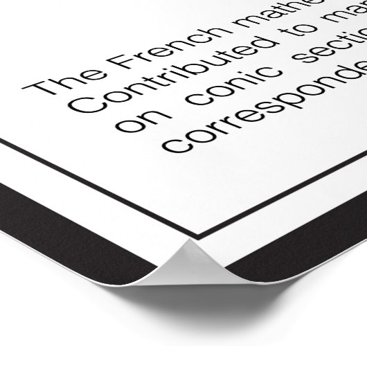 Poster Blaise Pascal (Coin)