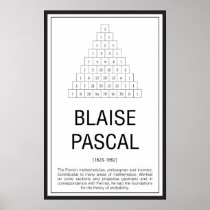 Poster Blaise Pascal