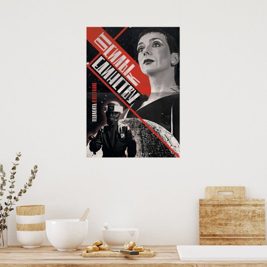 Poster Blakes 7 Servalan Propaganda Russe (Cuisine)