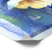 Poster blanc (Coin)