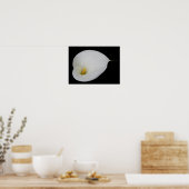 Poster blanc Arum Lily (Cuisine)