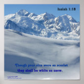 Poster blanc comme neige (Devant)